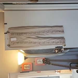 #20 Dollskill Wildcat Gigi Lace up pant, light brown, sand size Large